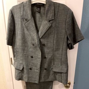 Sag Harbor Pantsuit Color: Gray Size: 14